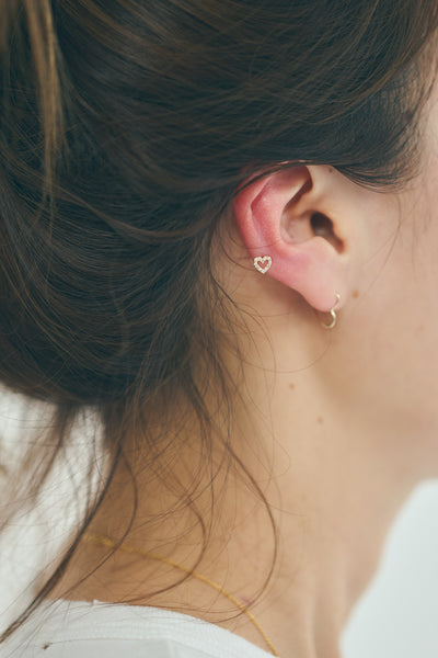 SEA 14k ハートピアス SEA 14K HEART EARRING