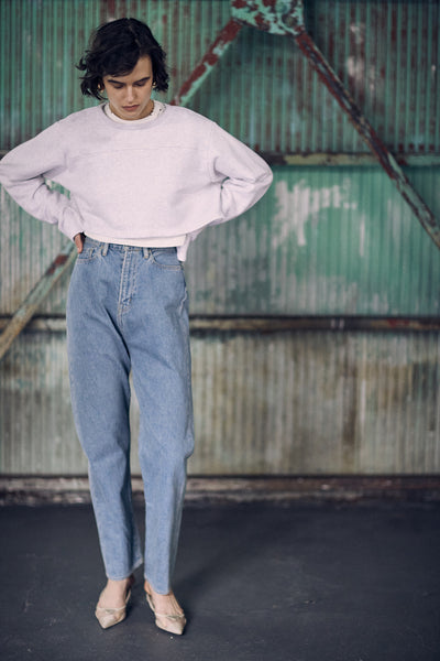 SEA VINTAGE “SLACKS” DENIM PANTS