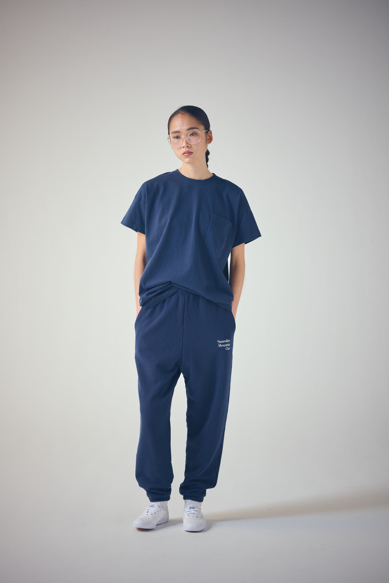 予約商品] SEA Seavalley Mountain Club BACK PRINT POCKET TEE