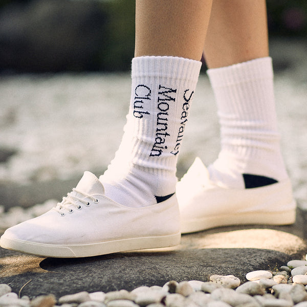 SEA ”Seavalley Mountain Club” JACQUARD SOCKS (2PCS)
