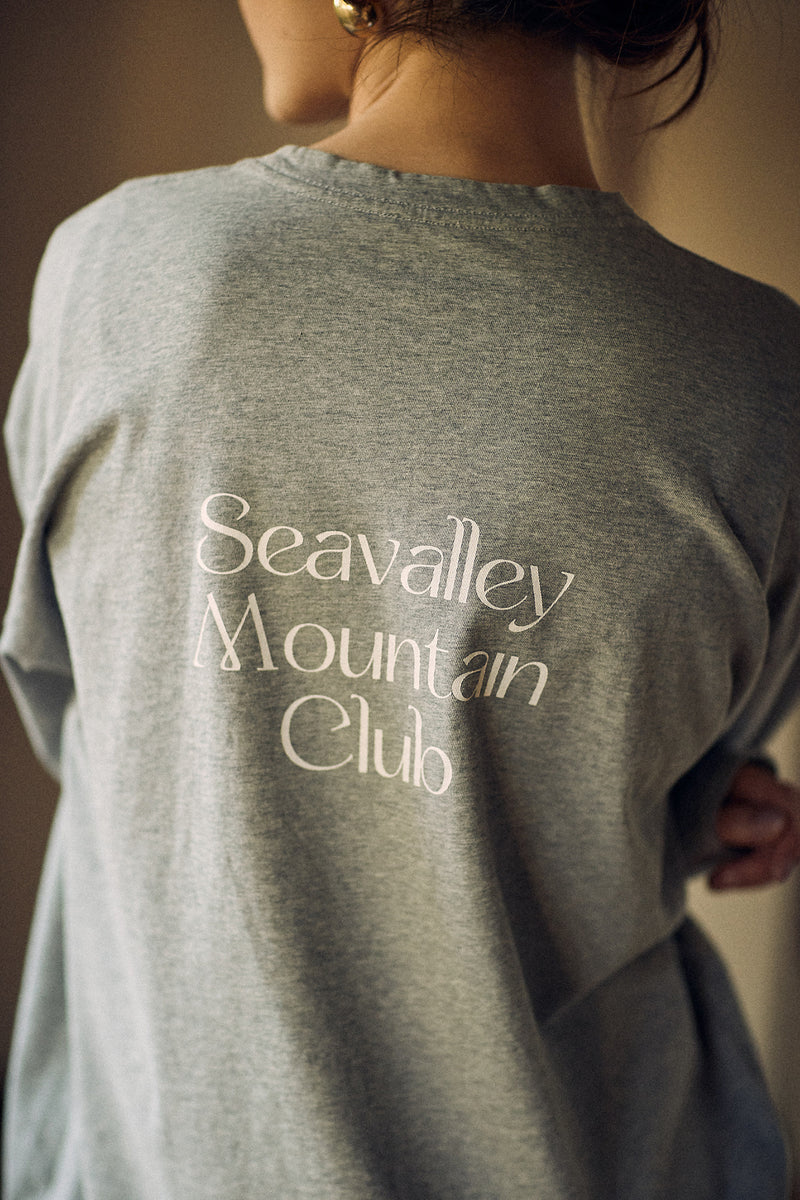 SEA Seavalley Mountain Club バックプリント TEE