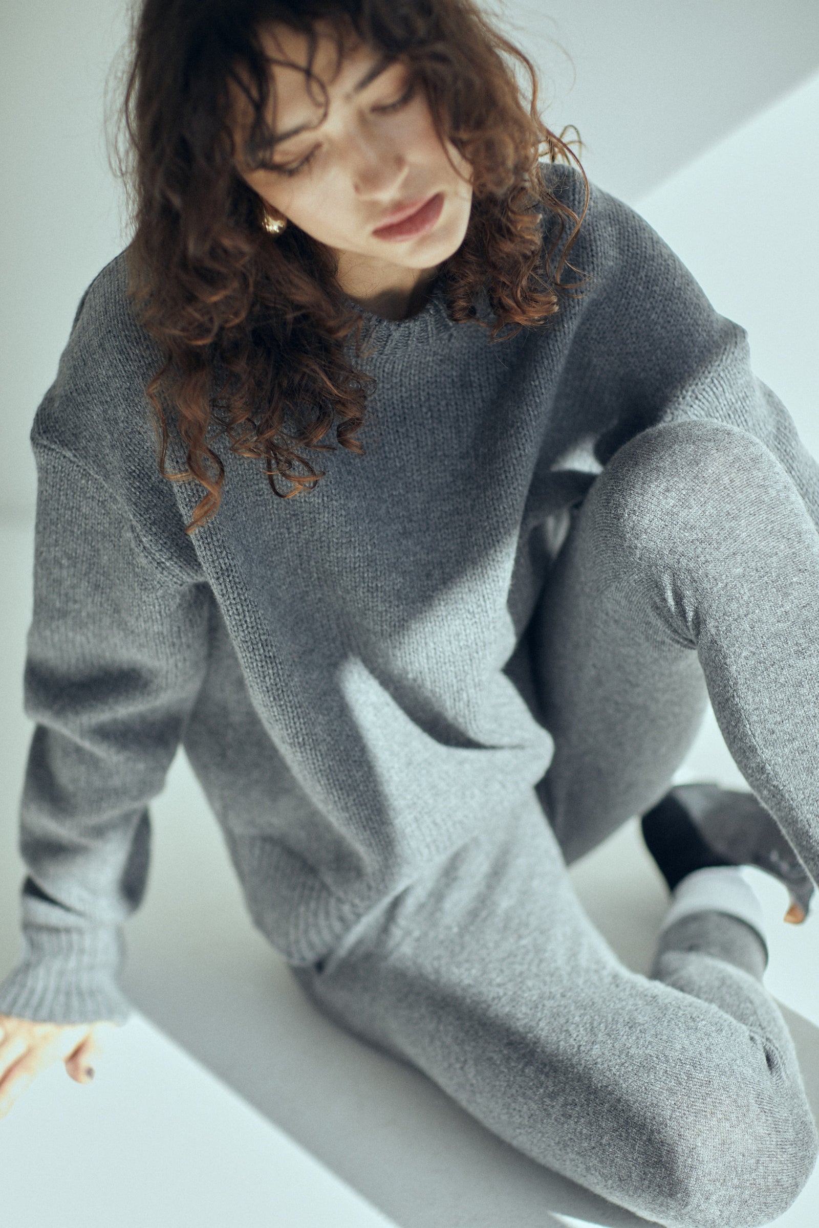 SEA WOOL CASHMERE CREW NECK KNITWEAR