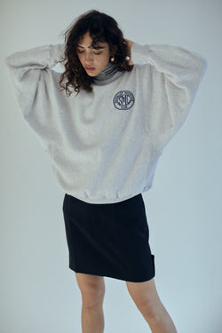 [SAMPLE SALE] SEA TRIPLE FACED CUFF SKIRT
