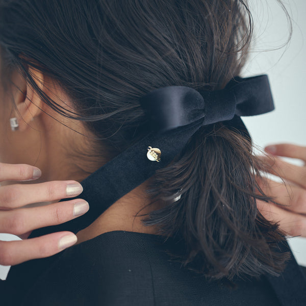 T-248】ロゴヘアリボン キッズヘアゴム キッズヘアリボン ONLINE SHOP