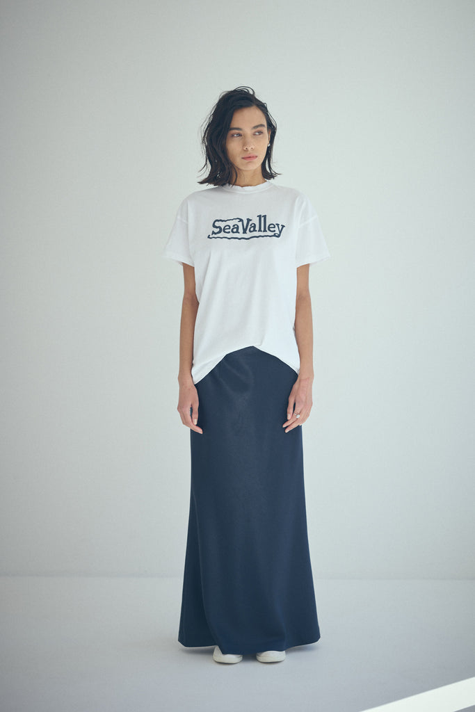 スカート dium. satin straight flare skirt Skirt | dium.