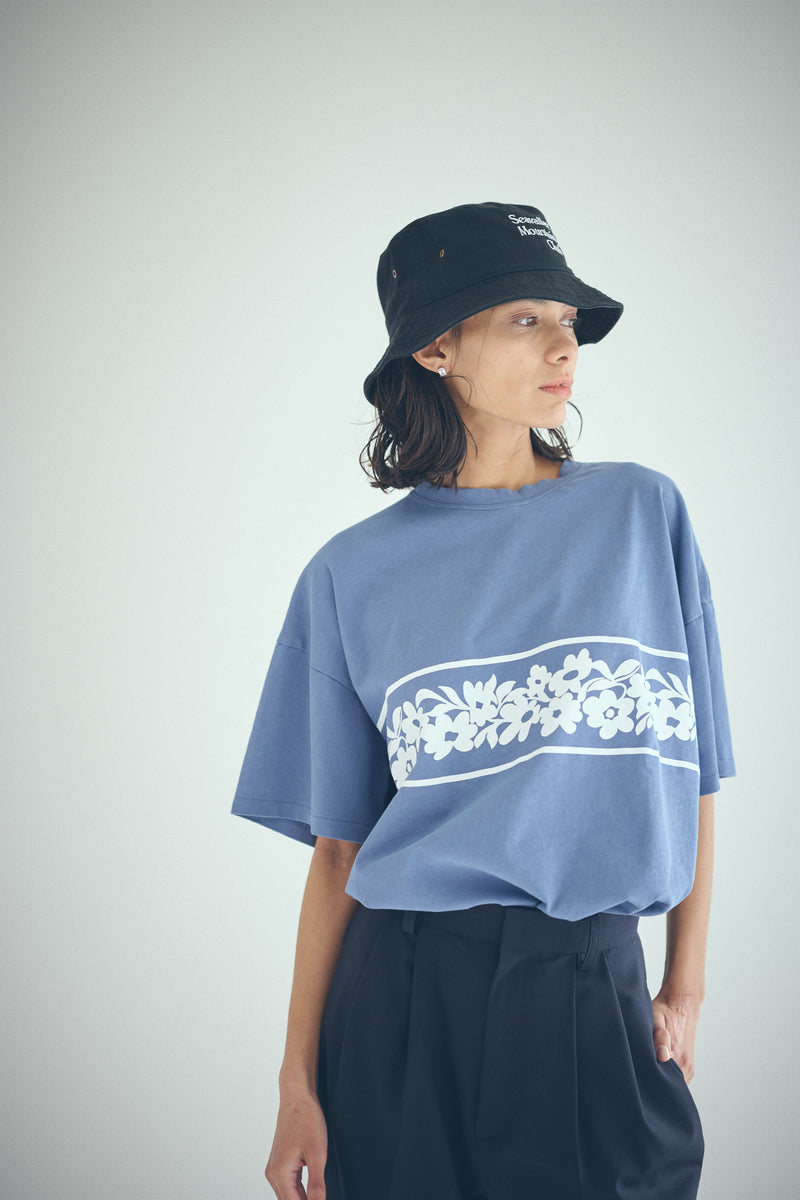 SEA GRAPHIC H/S TEE（Plumeria）