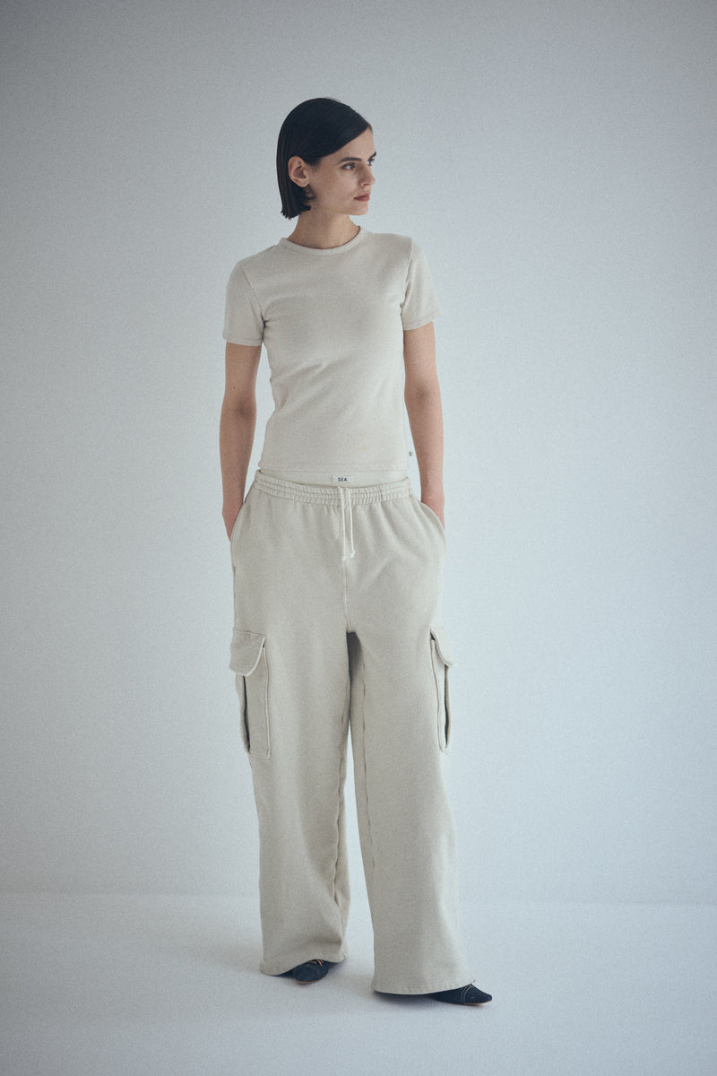 SEA SWEAT WIDE CARGO PANTS