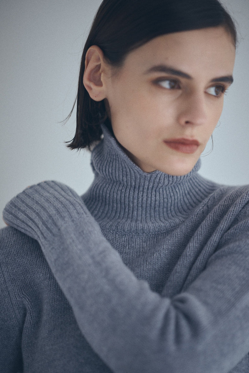 SEA MERINO WOOL TURTLENECK SWEATER