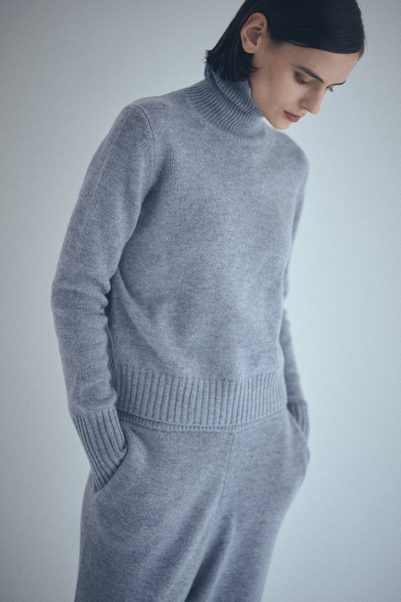 SEA MERINO WOOL TURTLENECK SWEATER