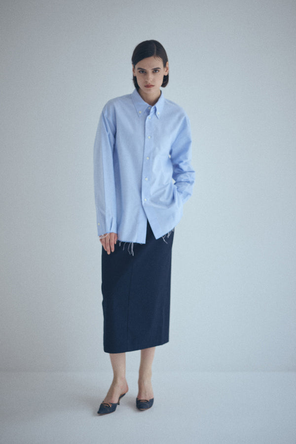 SEA CHINO PENCIL LONG SKIRT