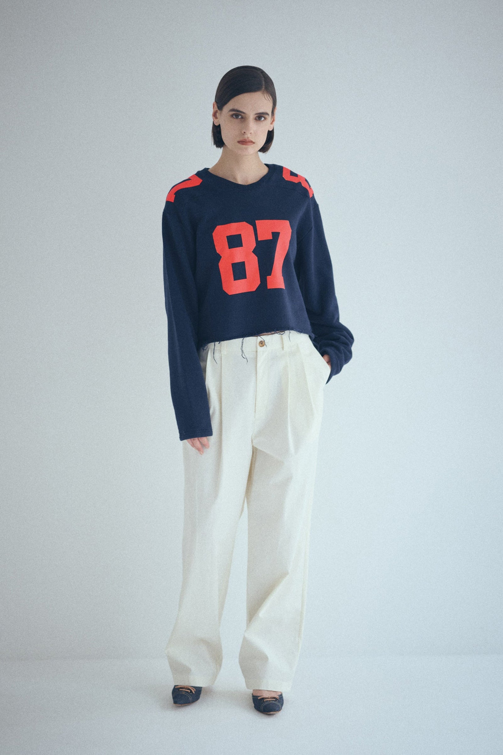 SEA VINTAGE 87フットボールTEE rie ロンハーマン