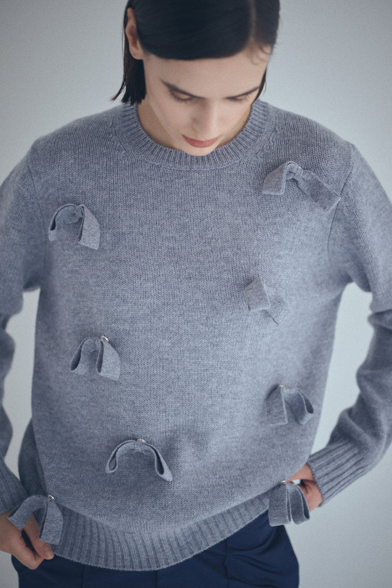 SEA MERINO WOOL RIBBON PULLOVER