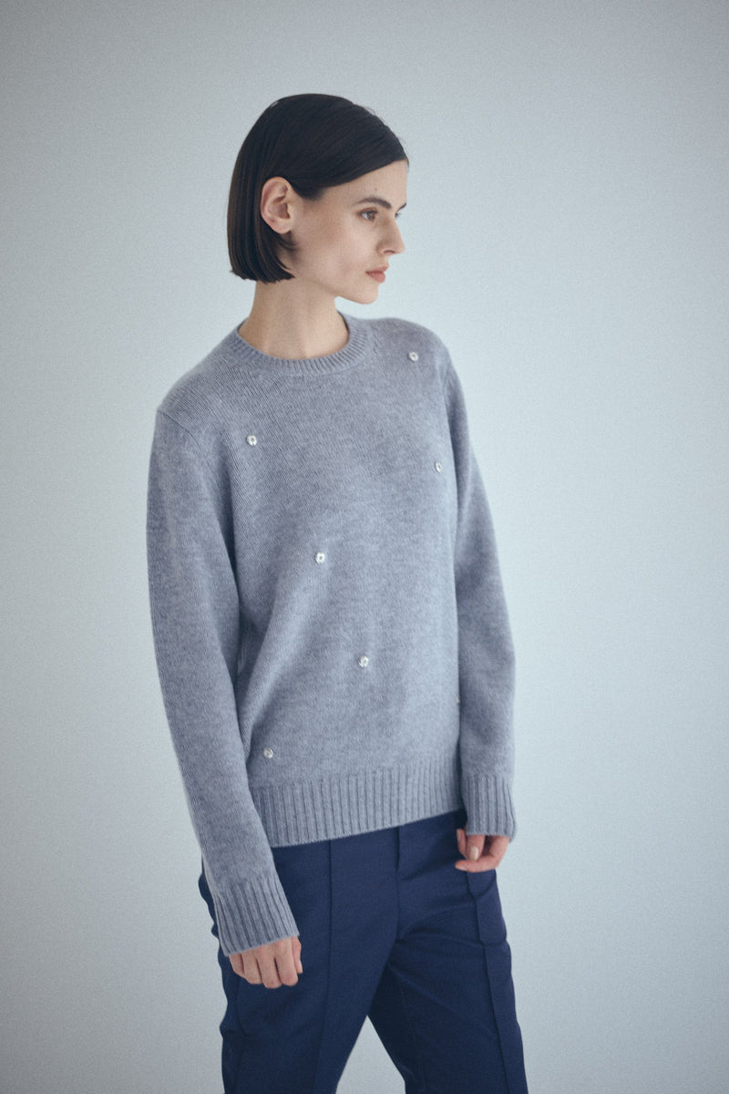 SEA MERINO WOOL RIBBON PULLOVER