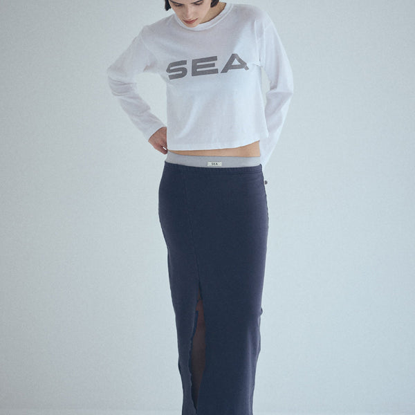 トップス SEA GRAPHIC L/S TEE SEA GRAPHIC L/S TEE (SEA)