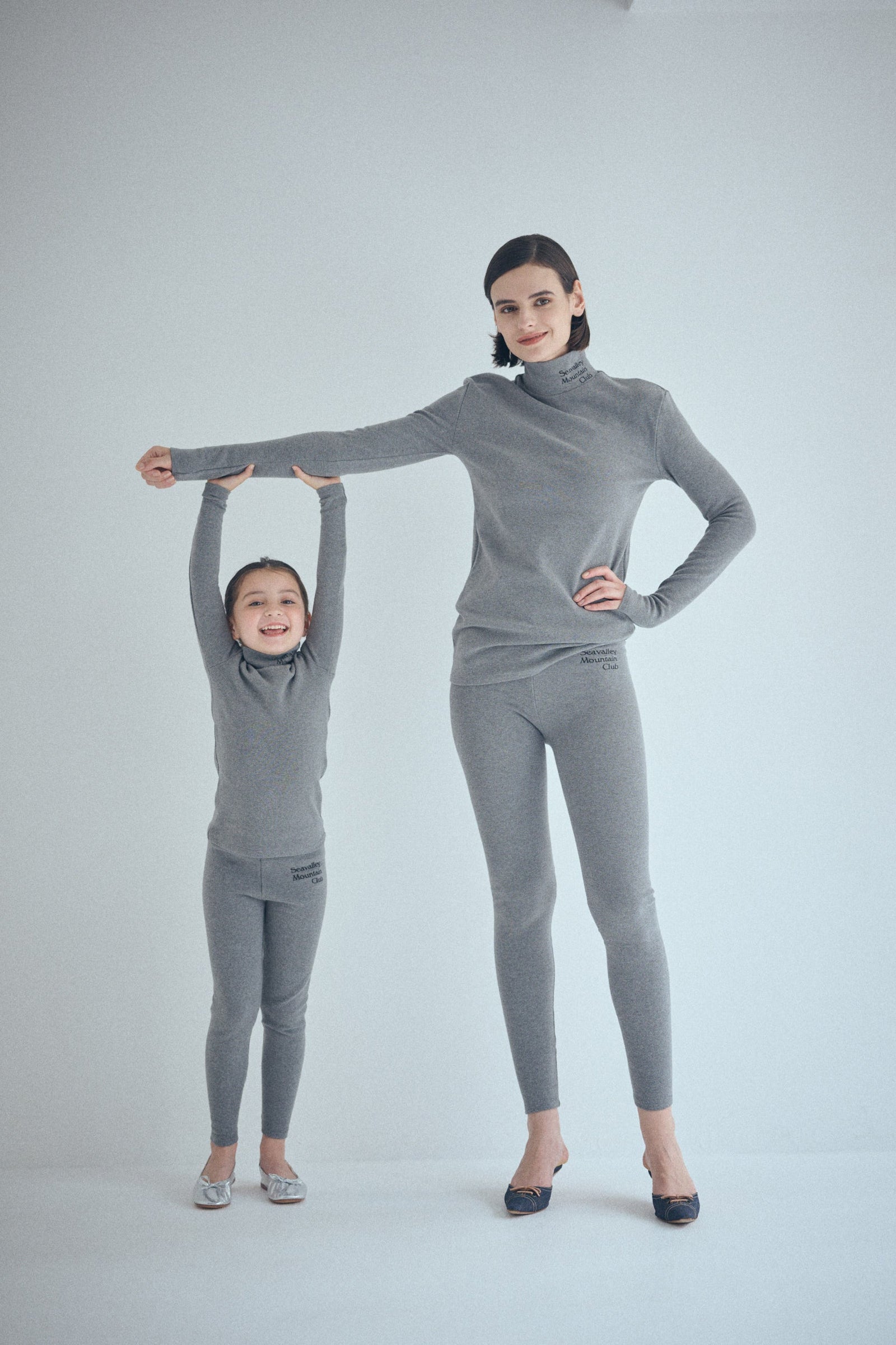 レッグウェア SEAVALLEY MOUNTAIN HEAVY RIBBED LEGGINGS SEA Seavalley Mountain Club HEAVY RIBBED LEGGINGS
