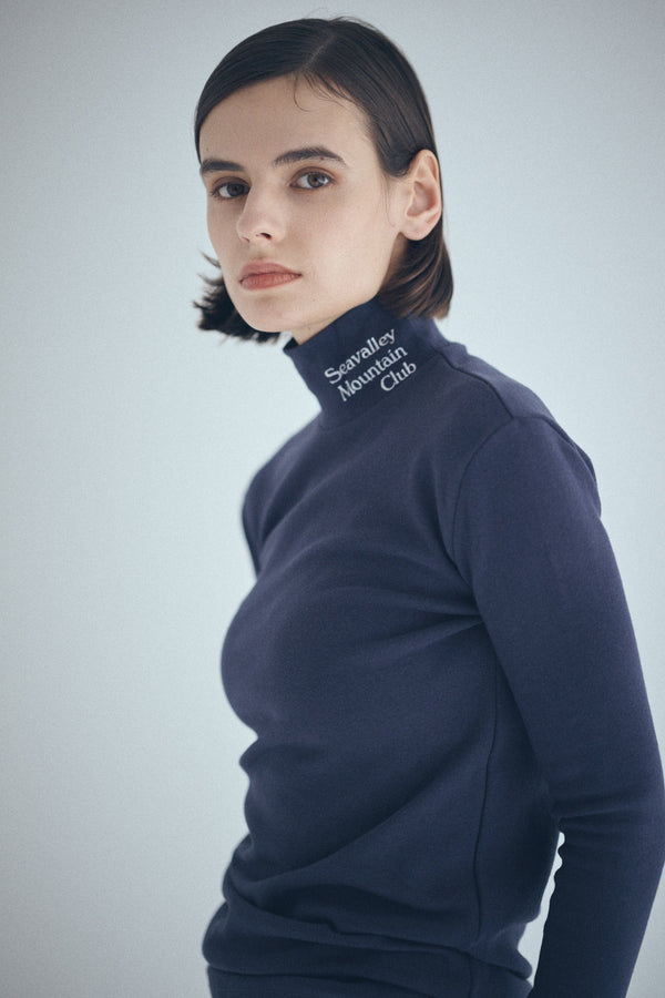 SEA Seavalley Mountain Club HEAVY RIBBED TURTLENECK TOPS