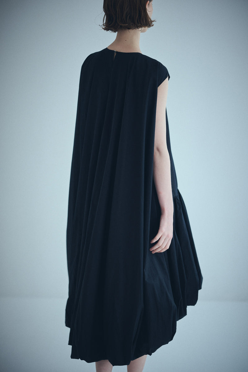 SEA NOSLEEVE BALLOON DRESS