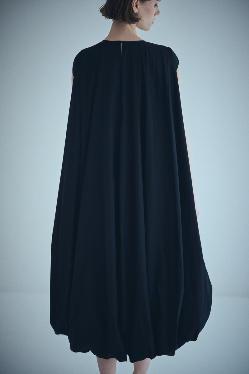 SEA NOSLEEVE BALLOON DRESS