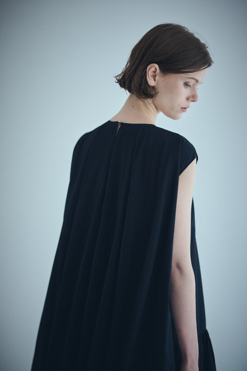 SEA NOSLEEVE BALLOON DRESS
