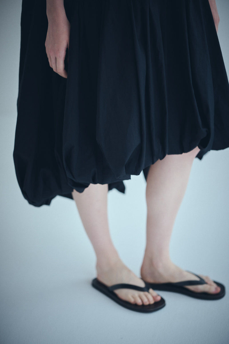 SEA NOSLEEVE BALLOON DRESS
