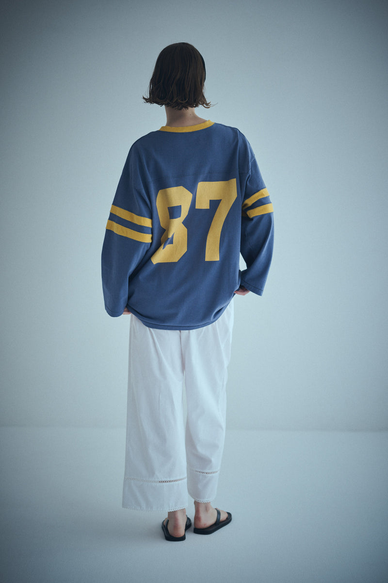 SEA EMBROIDERY LACE PANTS