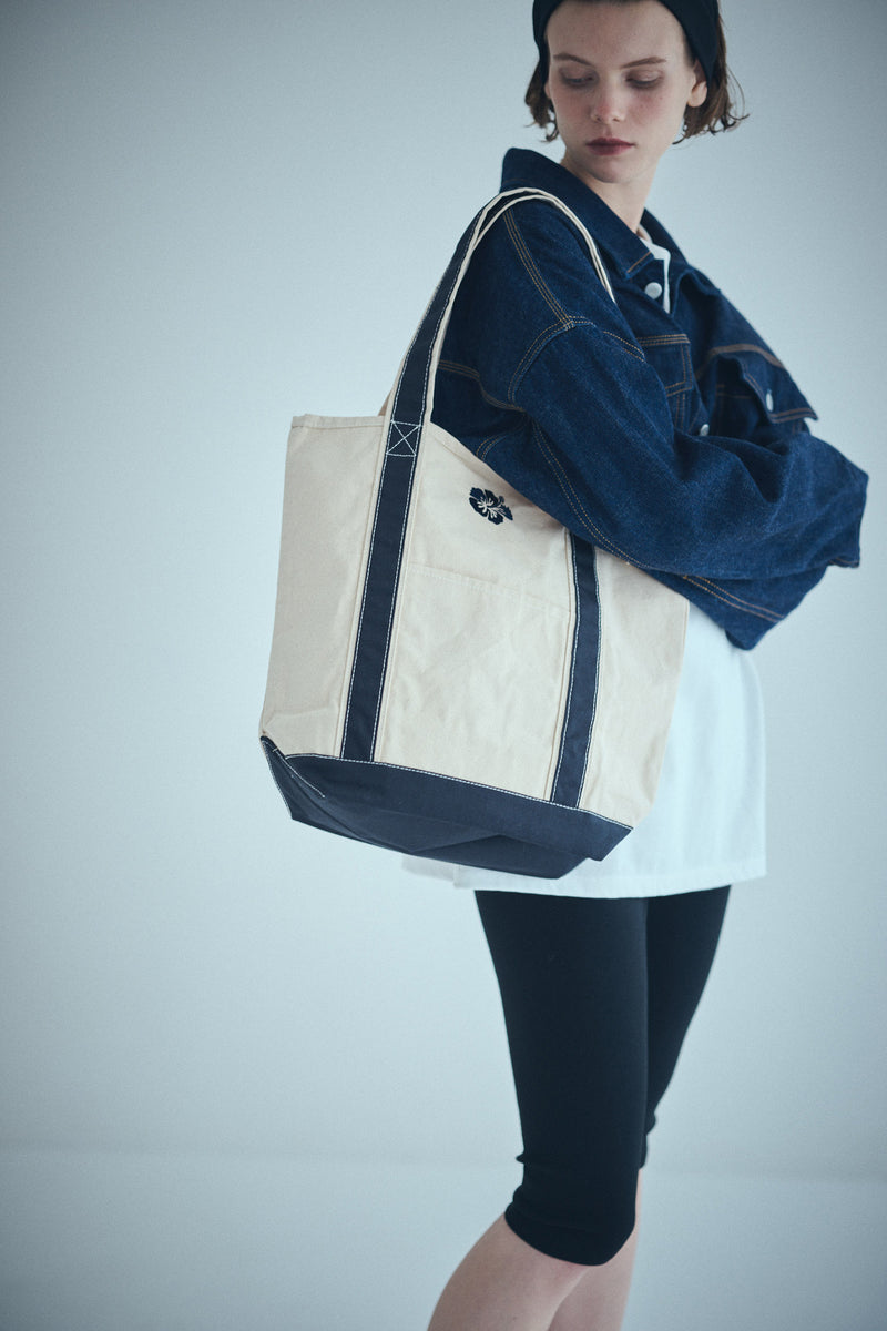 SEA HIBISCUS SOUVENIR TOTE BAG (M)