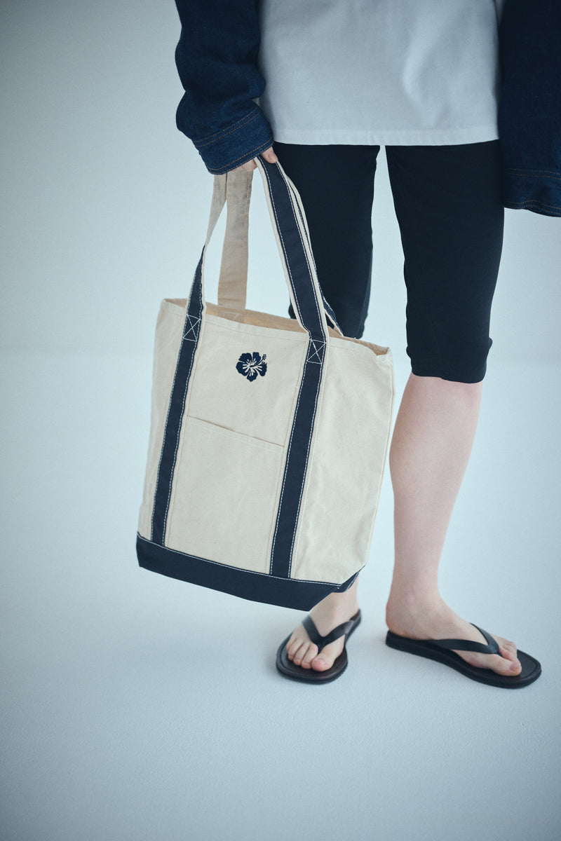 SEA HIBISCUS SOUVENIR TOTE BAG (M)