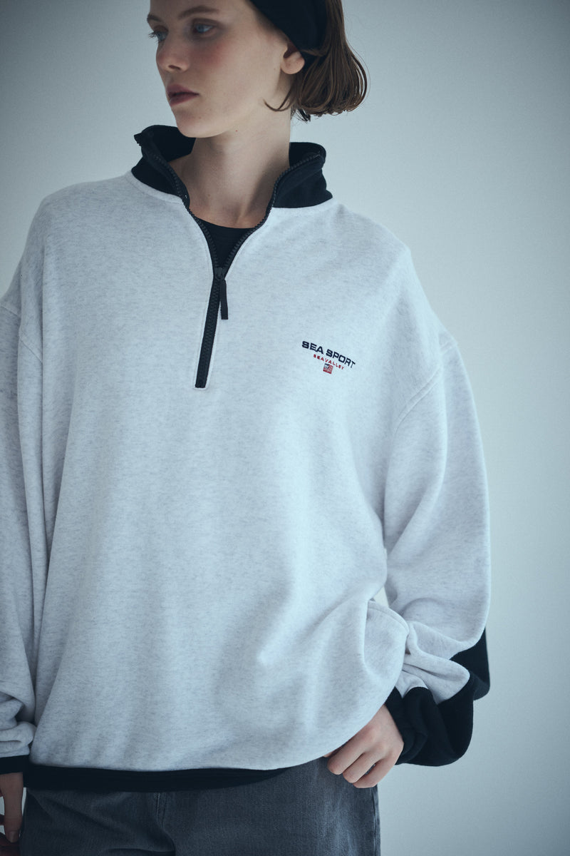 SEA SPORTS BICOLOR HALF-ZIP PULLOVER