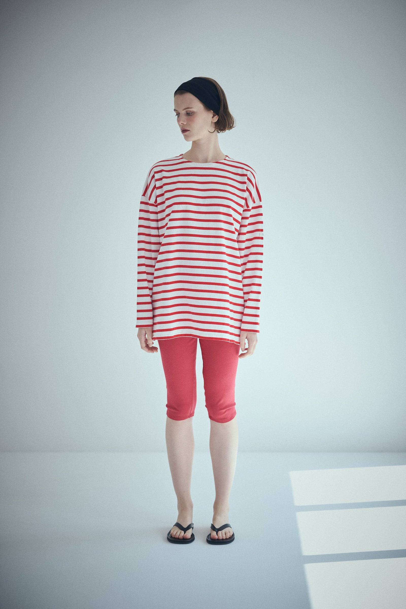 SEA FRAISE SARDINE BUTTON LEGGINGS