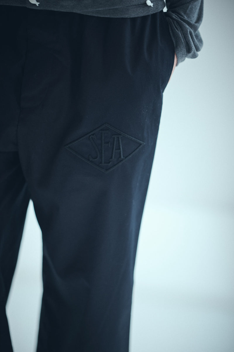 SEA EMBROIDERY LACE PANTS