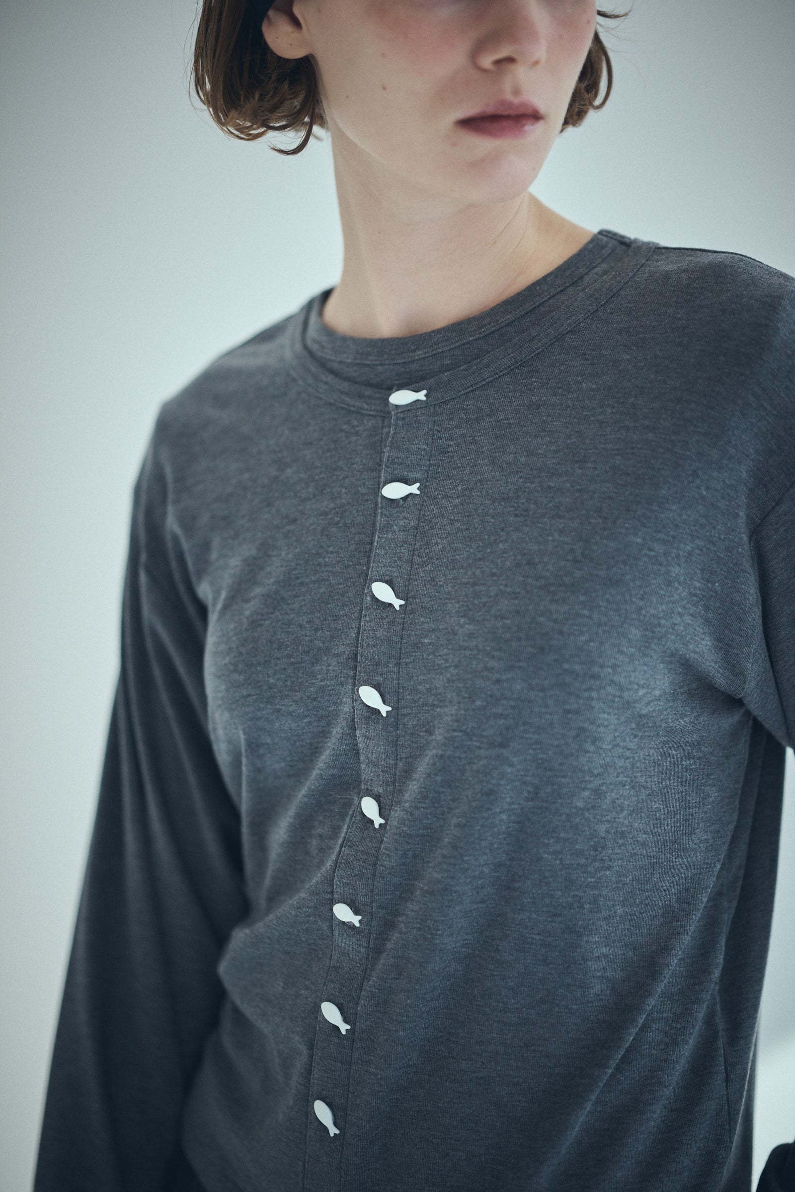 トップス SEA FRAISE SARDINE BOTTON CARDIGAN SEA FRAISE SARDINE BUTTON CARDIGAN