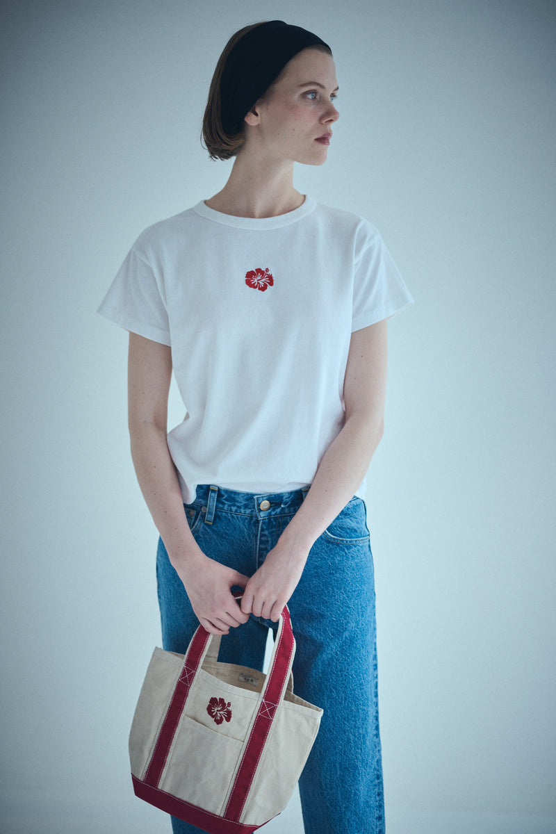 SEA GRAPHIC TEE (HIBISCUS)