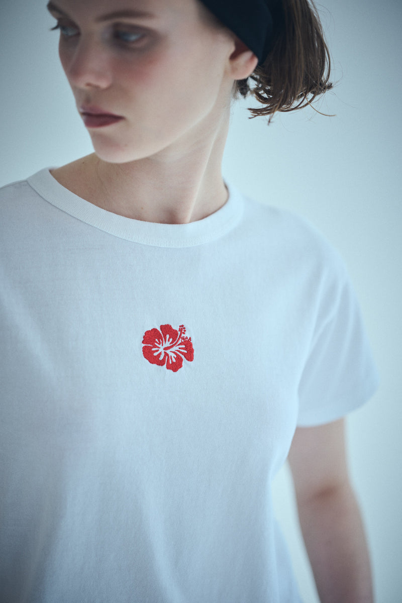 SEA GRAPHIC TEE (HIBISCUS)
