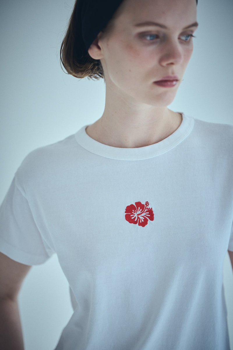 SEA GRAPHIC TEE (HIBISCUS)