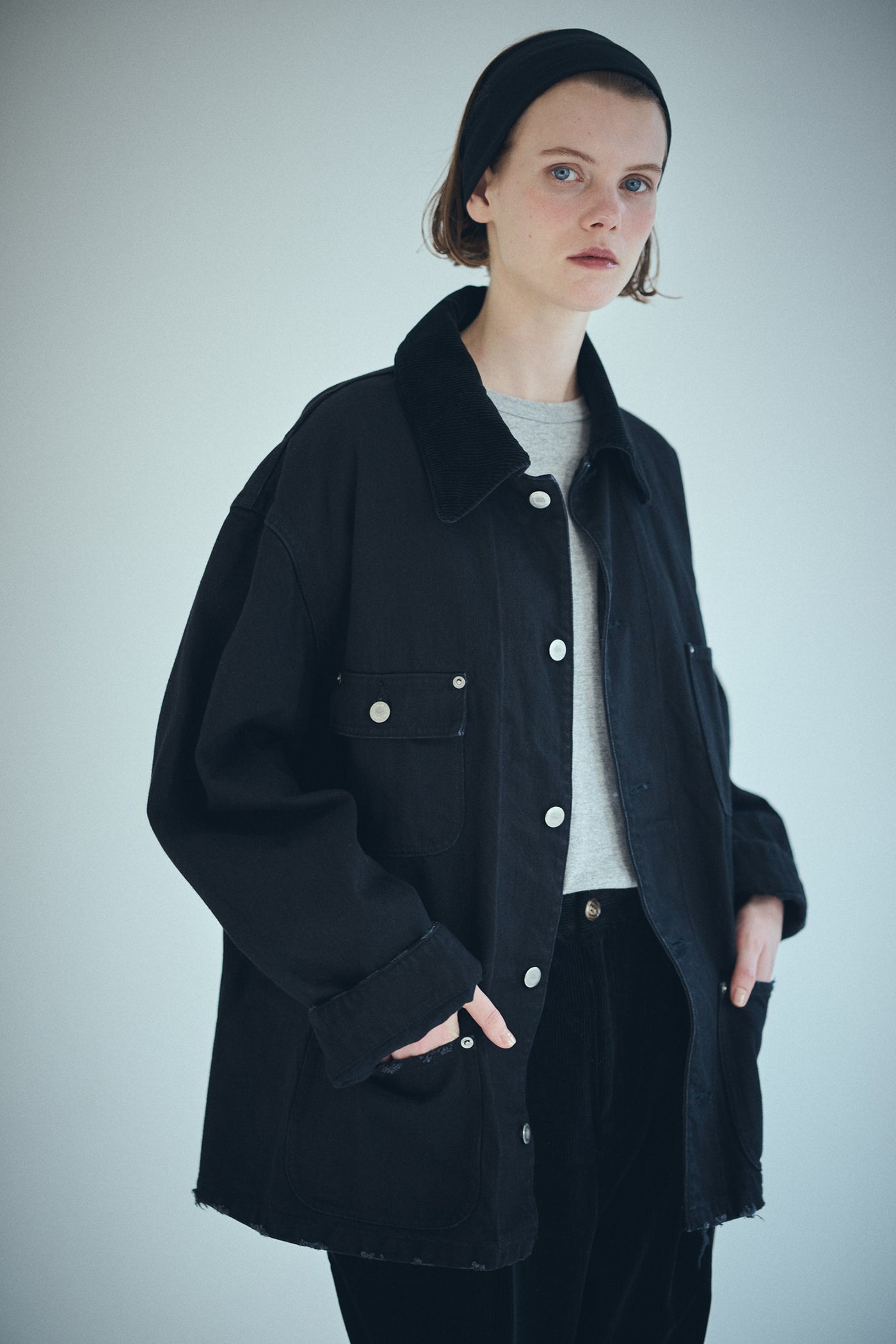 SEA VINTAGE OVERSIZED SELVEDGE DENIM JACKET