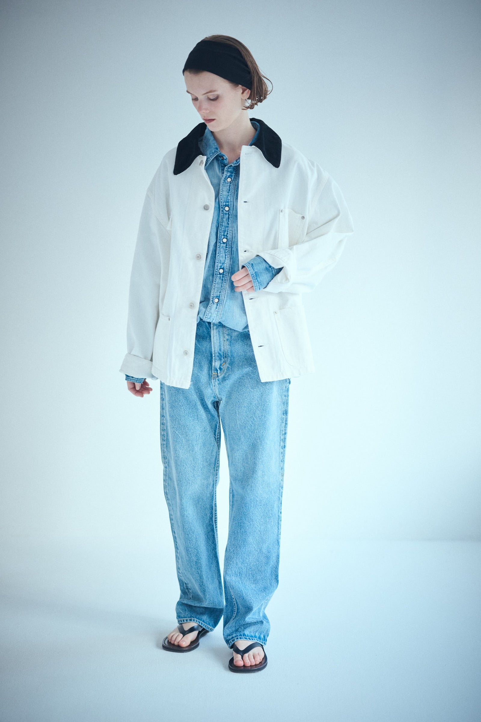SEA 90'S LOOSE DENIM PANTS