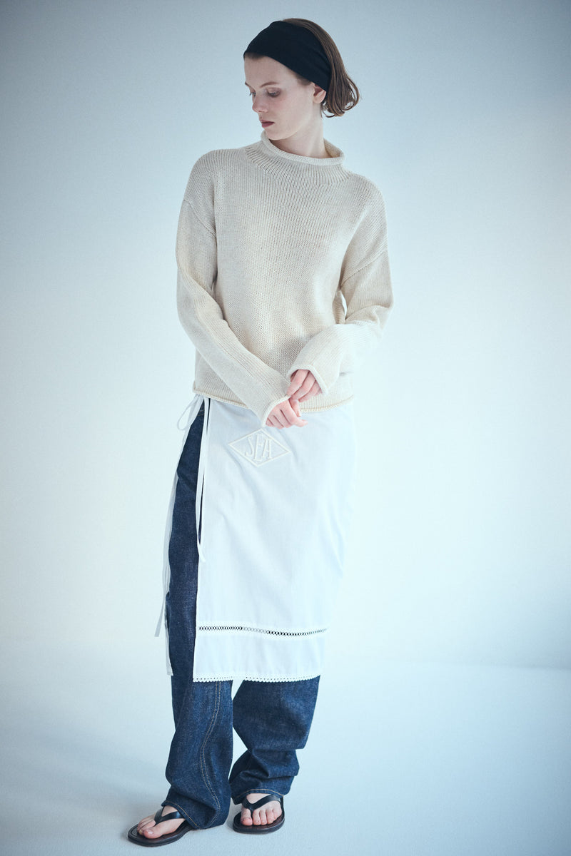 SEA COTTON ROLLNECK SWEATER