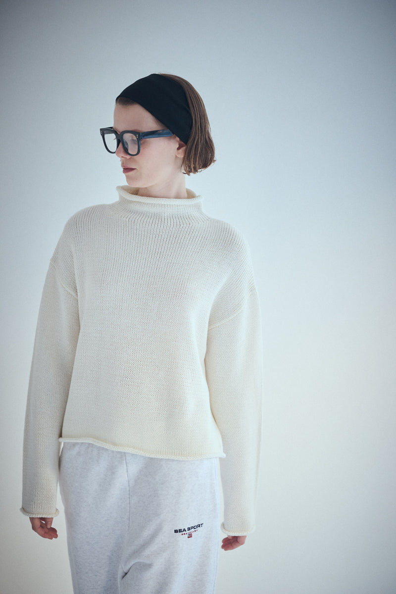 SEA COTTON ROLLNECK SWEATER