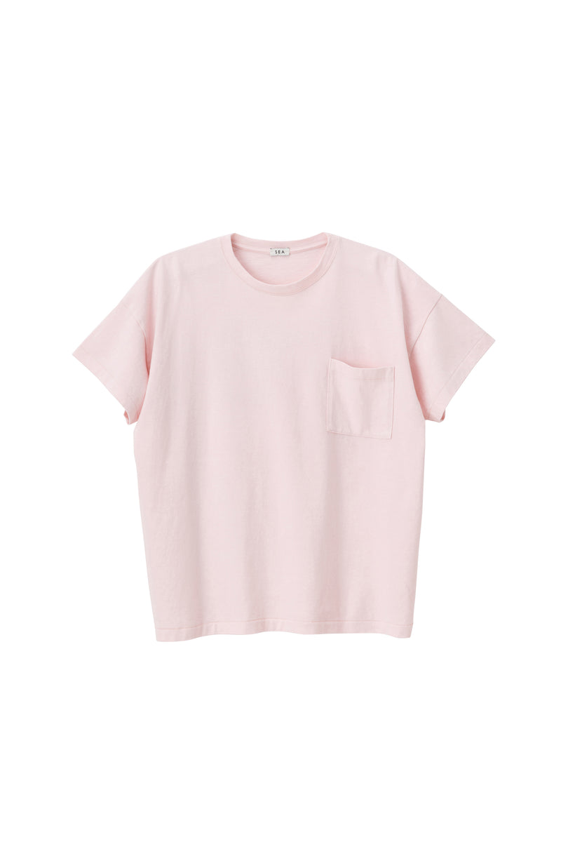 予約商品] SEA Seavalley Mountain Club BACK PRINT POCKET TEE