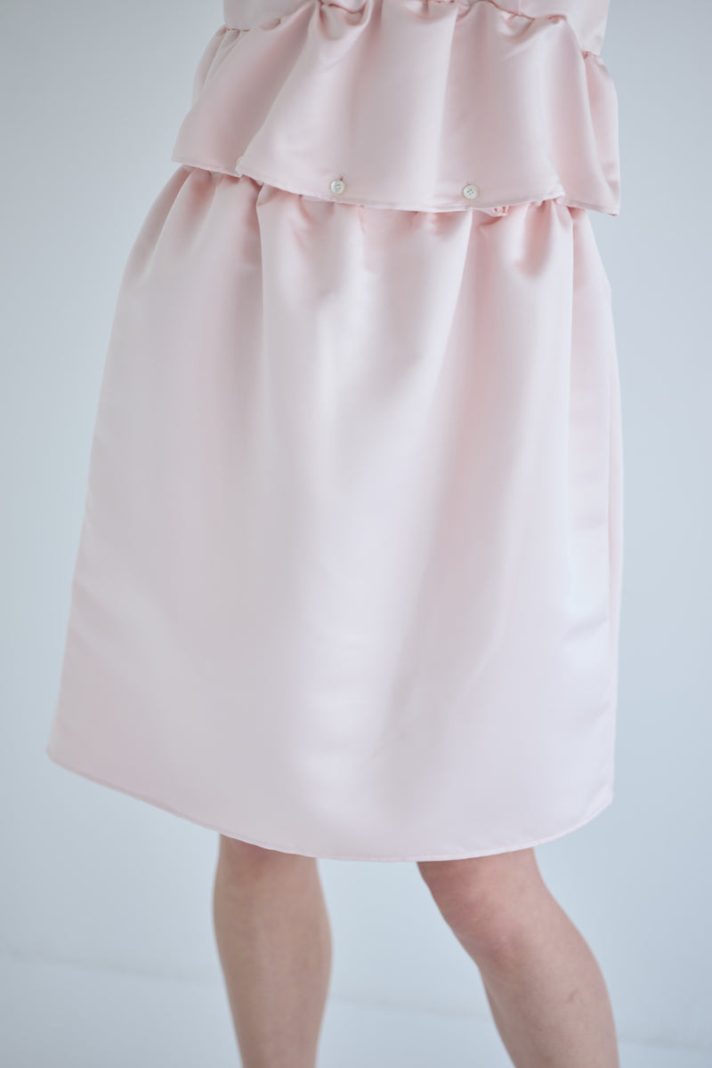 SEA HEAVY SATIN MULTIWAY DRESS