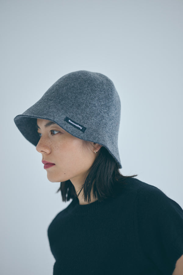 SEA SEAVALLEY MELTON BUCKET HAT