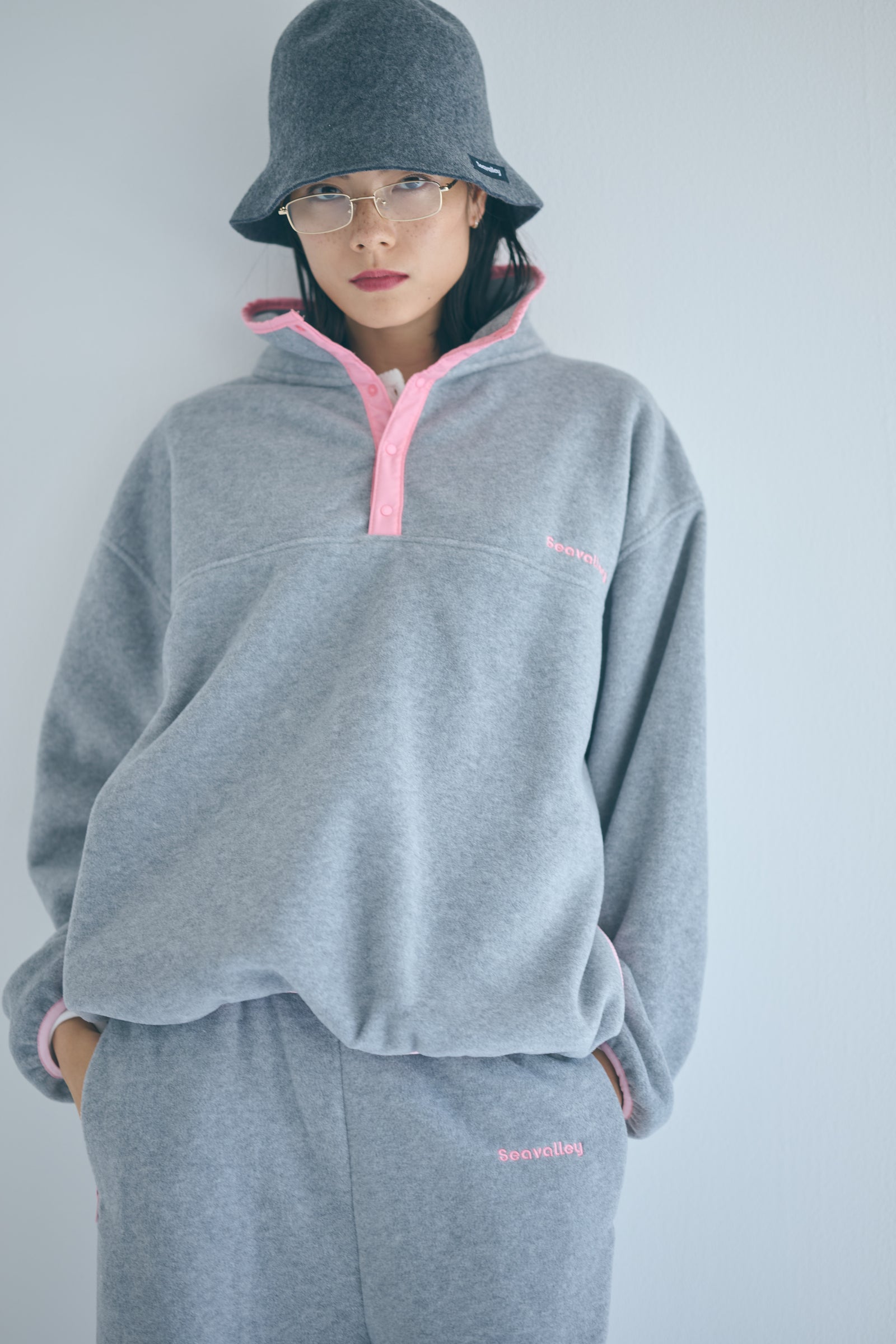 FW POP UP限定] SEA SEAVALLEY RECYCLED FLEECE PULLOVER