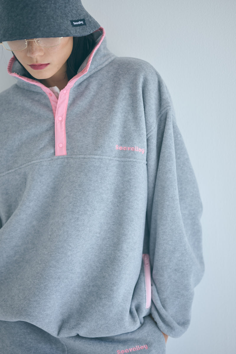 FW POP UP限定] SEA SEAVALLEY RECYCLED FLEECE PULLOVER