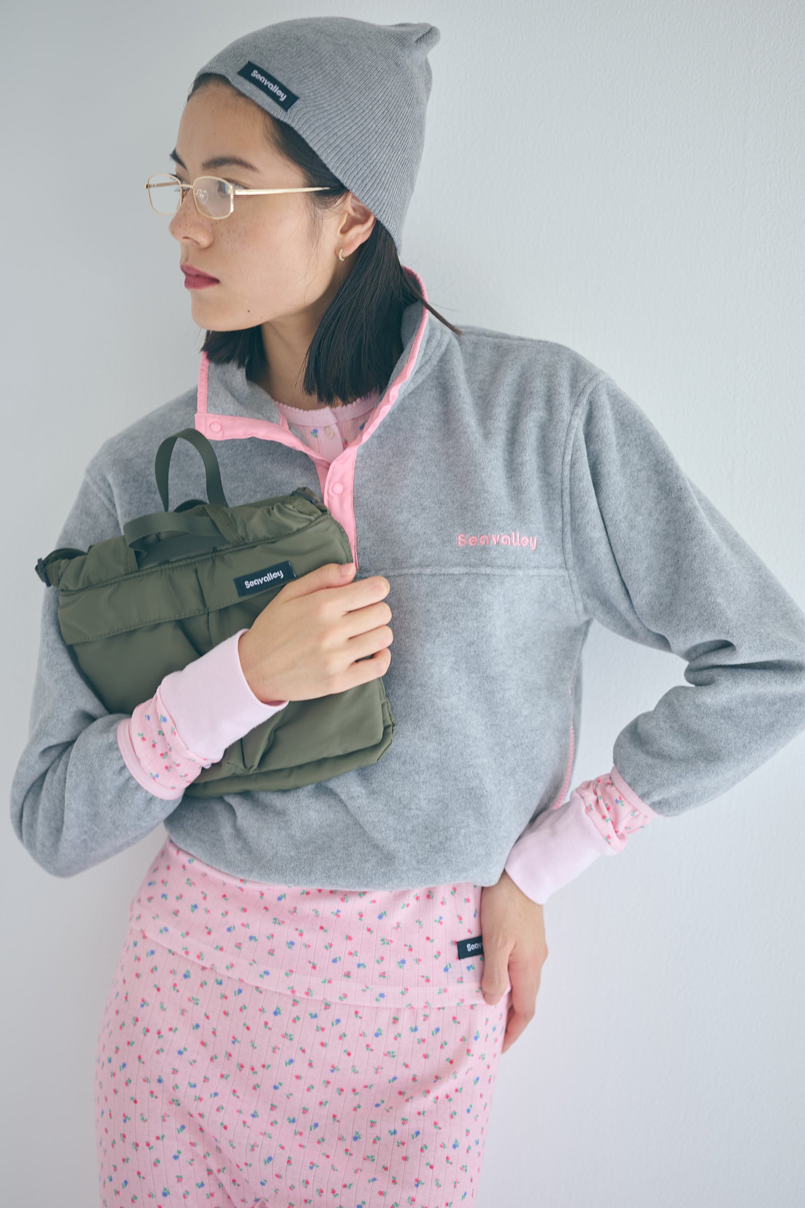 FW POP UP限定] SEA SEAVALLEY RECYCLED FLEECE PULLOVER