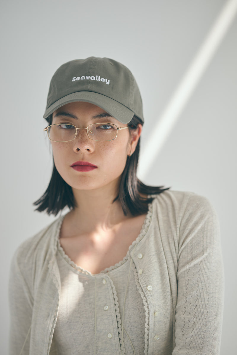 SEA EYELET RIBBED CARDIGAN