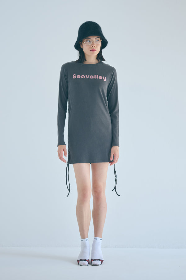 SEA SEAVALLEY GLITTER SHIRRING TOP