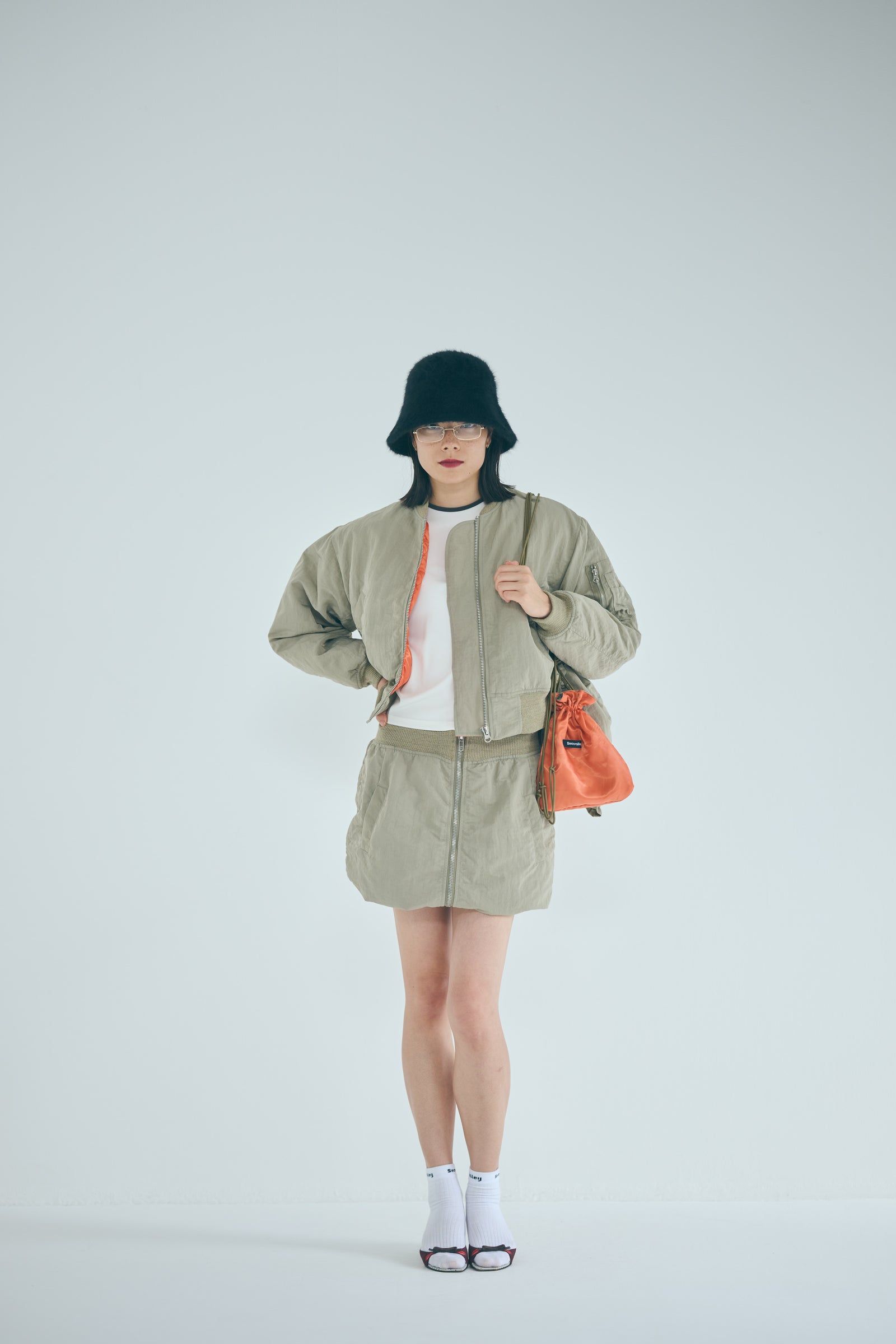 SEA VINTAGE MA-1 SKIRT