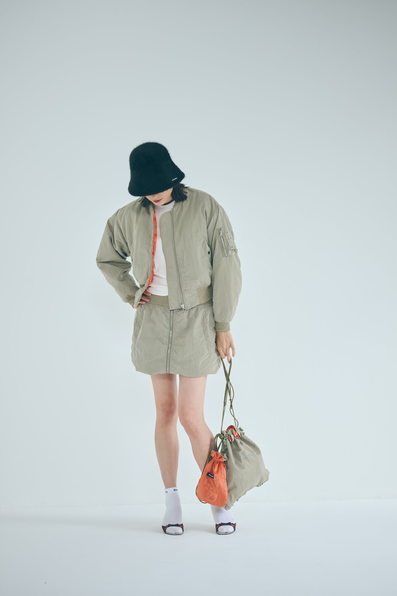 SEA VINTAGE MA-1 SKIRT