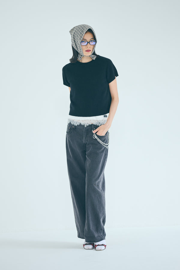 SEA 14OZ WIDE DENIM PANTS