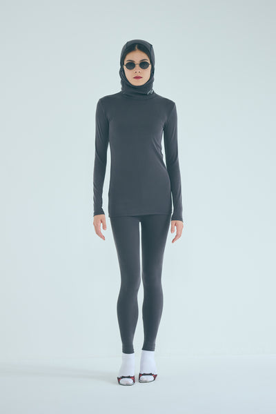 SEA SEAVALLEY MOUNTAIN CLUB TURTLE NECK TOP